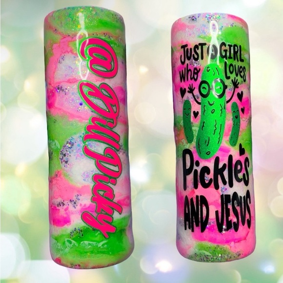 We Design Together Custom Epoxy Tumbler With Name or Saying - Picture 9 of 13